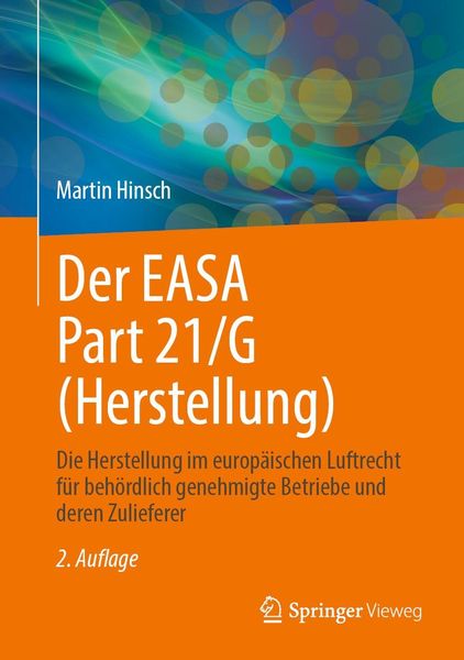 Produktbild: Der EASA Part 21/G (Herstellung)