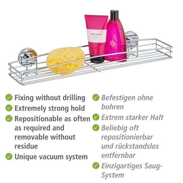 Produktbild: Vacuum-Loc&reg; Maxiablage Mod. Milazzo, Befestigen ohne bohren