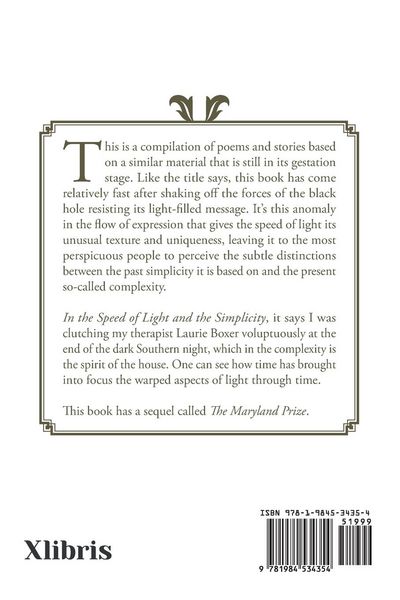 Produktbild: The Speed of Light and the Simplicity