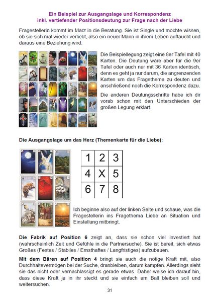 Produktbild: Lenormand gro&szlig;e Tafel
