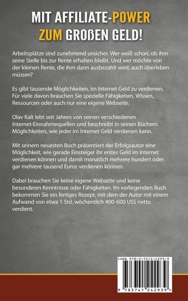 Produktbild: Mit Affiliate-Power zum grossen Geld!