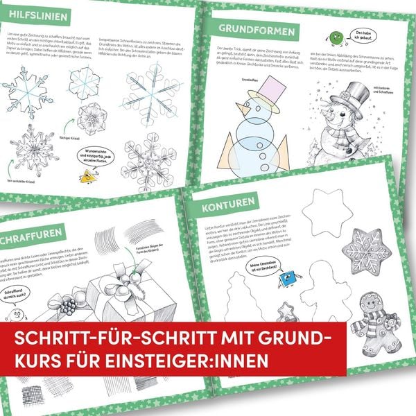 Produktbild: Die Kunst des Zeichnens f&uuml;r Kinder Adventskalender