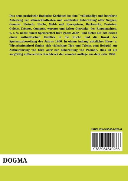 Produktbild: Neues praktisches Badisches Kochbuch