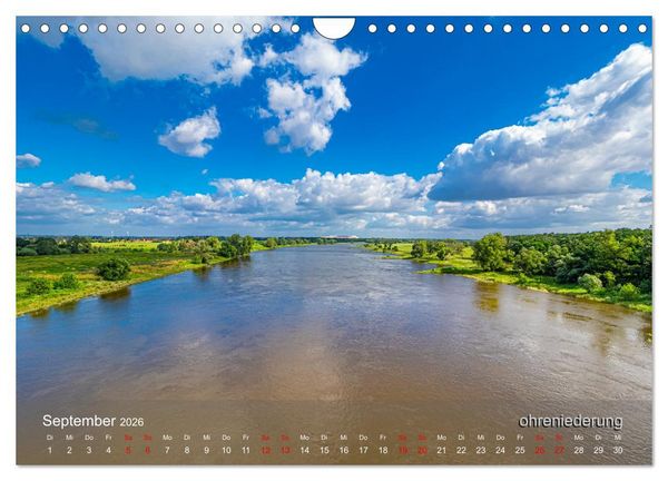 Produktbild: der elbestrom (Wandkalender 2026 DIN A4 quer), CALVENDO Monatskalender