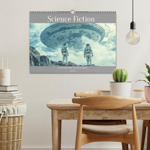 Produktbild: Science Fiction - Fremdartige V&ouml;lker und deren Spuren (Wandkalender 2026 DIN A3 quer), CALVENDO Monatskalender