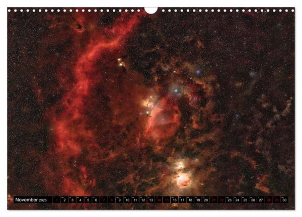 Produktbild: Deepsky Wide (Wandkalender 2026 DIN A3 quer), CALVENDO Monatskalender