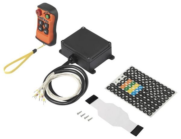 Produktbild: TRU COMPONENTS TC-11331320 Industrielle Funkfernsteuerung 4-Kanal 10 - 30V 1St.