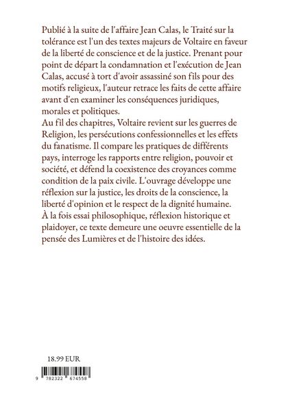Produktbild: Trait&eacute; sur la Tol&eacute;rance