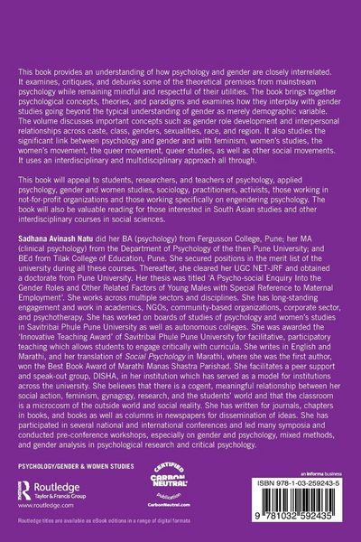 Produktbild: Psychology and Gender