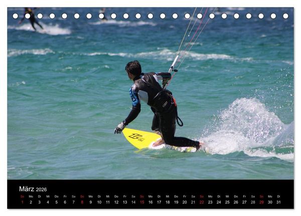 Produktbild: Tarifa - Andalusien (Tischkalender 2026 DIN A5 quer), CALVENDO Monatskalender