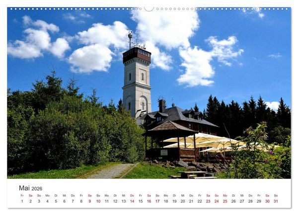 Produktbild: Annaberg - Hauptstadt des Erzgebirges (hochwertiger Premium Wandkalender 2026 DIN A2 quer), Kunstdruck in Hochglanz