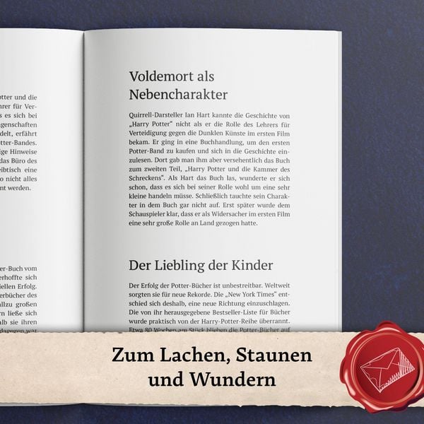 Produktbild: Unn&uuml;tzes Wissen f&uuml;r Potter-Fans 2 &ndash; Die inoffizielle Sammlung