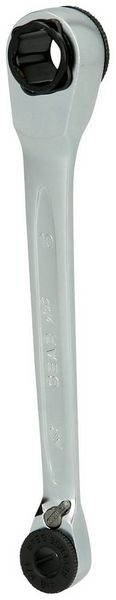 Produktbild: KS Tools 503.4678 Mini-Bit-Umschalt-Ratschenringschl&uuml;ssel 124.50mm