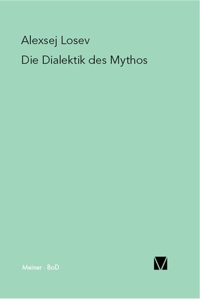 Produktbild: Die Dialektik des Mythos