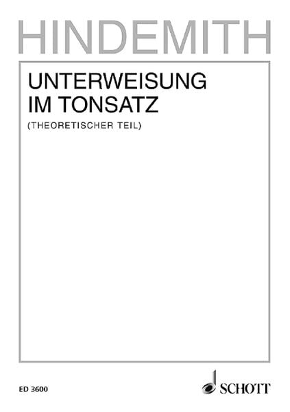 Unterweisung im Tonsatz