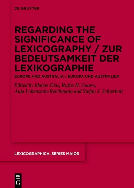 Produktbild: Regarding the Significance of Lexicography / Zur Bedeutsamkeit der Lexikographie