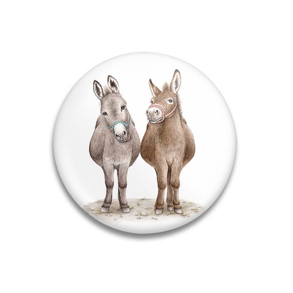 Produktbild: Dekomagnet Cheeky Donkeys