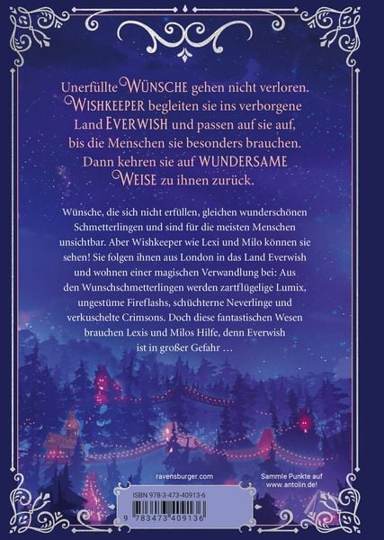 Produktbild: Wishkeeper, Band 1 - Das Land der verborgenen W&uuml;nsche