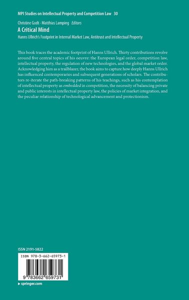 Produktbild: A Critical Mind