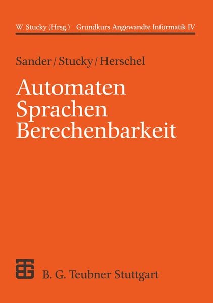 Produktbild: Automaten Sprachen Berechenbarkeit