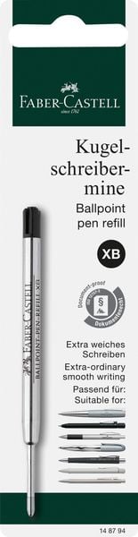 Produktbild: Faber-Castell Kugelschreibermine XB schwarz