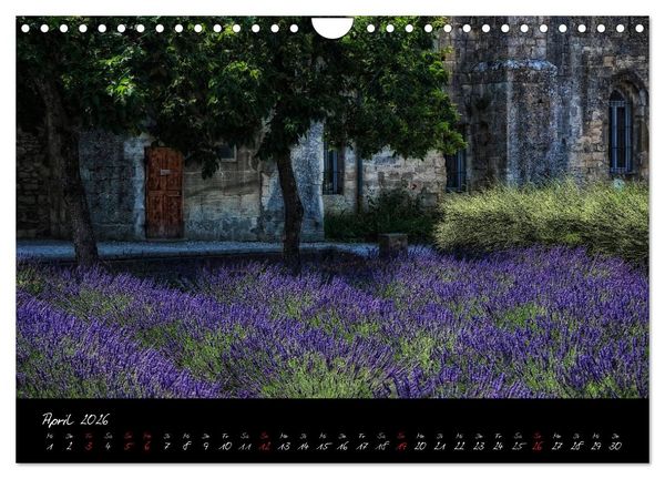 Produktbild: Provence romantique (Wandkalender 2026 DIN A4 quer), CALVENDO Monatskalender
