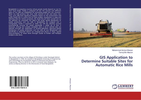Produktbild: GIS Application to Determine Suitable Sites for Automatic Rice Mills