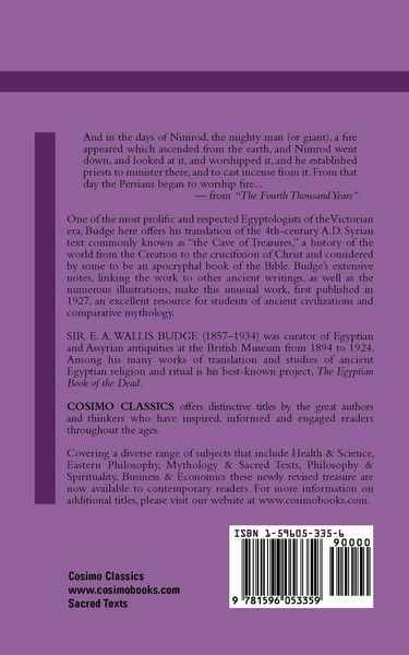 Produktbild: The Book of the Cave of Treasures