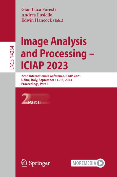 Produktbild: Image Analysis and Processing &ndash; ICIAP 2023