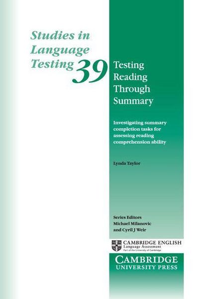 Produktbild: Testing Reading through Summary