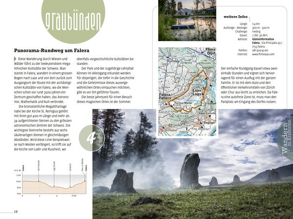 Produktbild: K&uuml;mmerly+Frey Erlebnis Schweiz Wandern zu Kraftorten - Wanderf&uuml;hrer