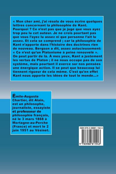 Produktbild: Lettres &agrave; Sergio Solmi sur la philosophie de Kant