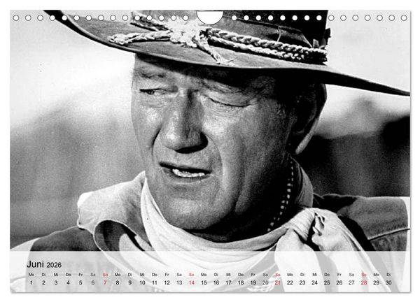 Produktbild: Westernhelden der Kinoleinwand (Wandkalender 2026 DIN A4 quer), CALVENDO Monatskalender