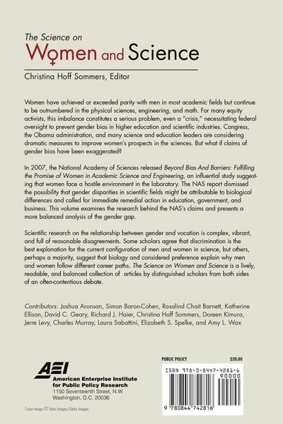 Produktbild: The Science on Women and Science