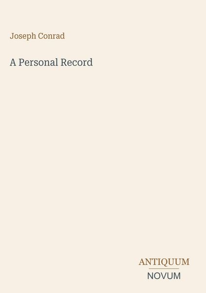 Produktbild: A Personal Record