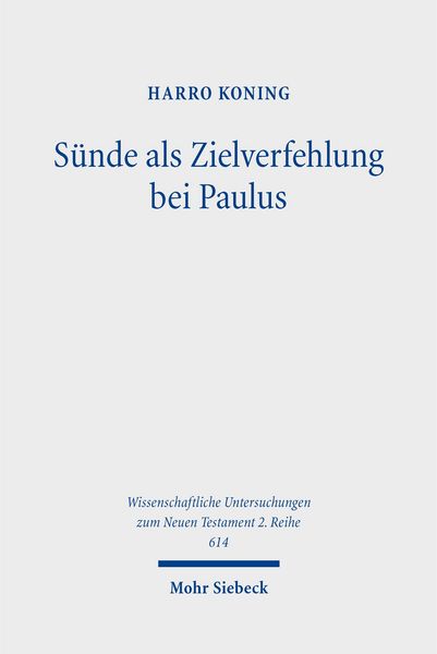 Produktbild: S&uuml;nde als Zielverfehlung bei Paulus