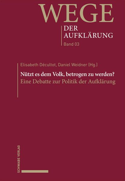 Produktbild: N&uuml;tzt es dem Volk, betrogen zu werden?