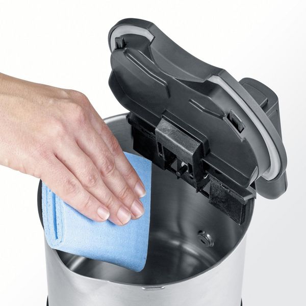 Produktbild: Severin 3409 Wasserkocher schnurlos Edelstahl (geb&uuml;rstet) Fassungsverm&ouml;gen: 1.7 l