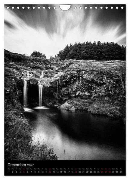 Produktbild: Journeys - Black & White (Wall Calendar 2027 DIN A4 portrait), CALVENDO 12 Month Wall Calendar