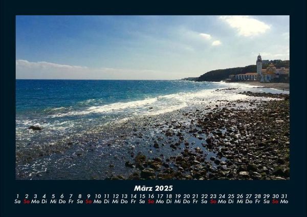 Produktbild: Meereslandschaften 2025 Fotokalender DIN A4