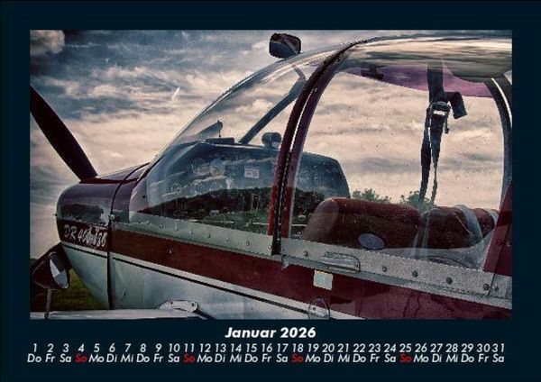 Produktbild: Flugzeuge 2026 Fotokalender DIN A5