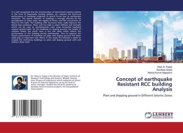Produktbild: Concept of earthquake Resistant RCC building Analysis