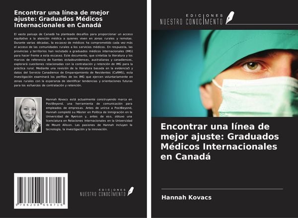 Produktbild: Encontrar una l&iacute;nea de mejor ajuste: Graduados M&eacute;dicos Internacionales en Canad&aacute;