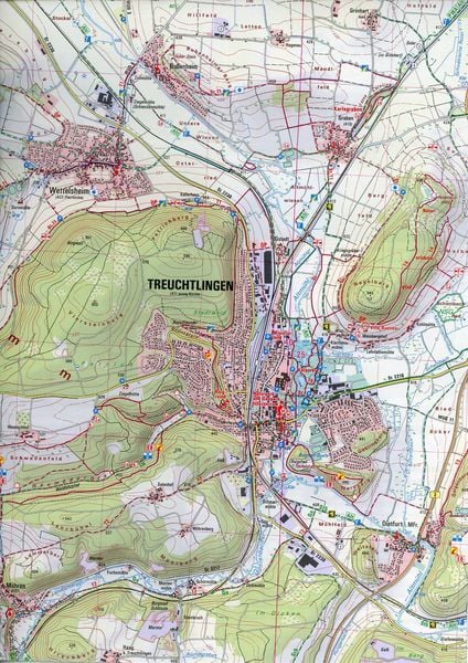 Produktbild: Kitzingen 1:25 000