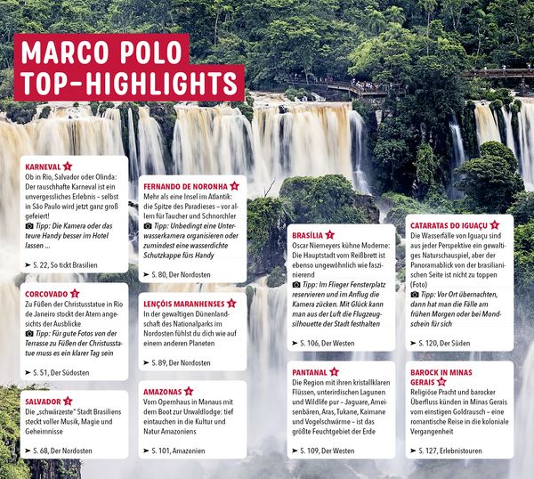 Produktbild: MARCO POLO Reisef&uuml;hrer Brasilien