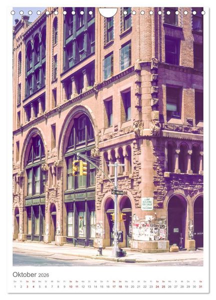 Produktbild: New York 1975 (Wandkalender 2026 DIN A4 hoch), CALVENDO Monatskalender