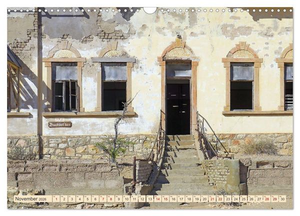 Produktbild: Kolmannskuppe Lost Place in Namibia (Wandkalender 2026 DIN A3 quer), CALVENDO Monatskalender