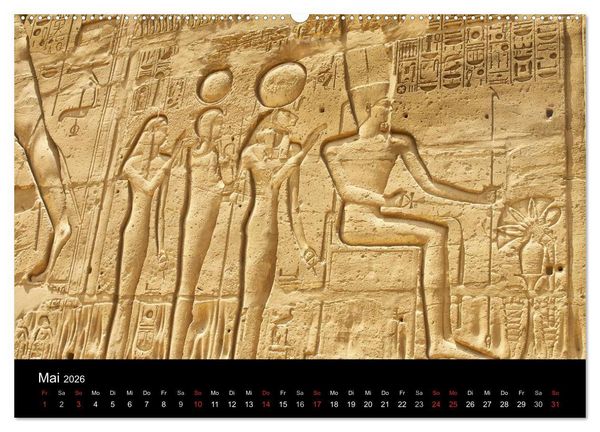 Produktbild: Luxor in Bildern - Auf den Spuren des antiken &Auml;gypten in Theben Ost und Theben West (Wandkalender 2026 DIN A2 quer), CALVENDO Monatskalender