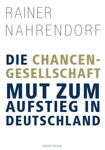 Produktbild: Die Chancengesellschaft