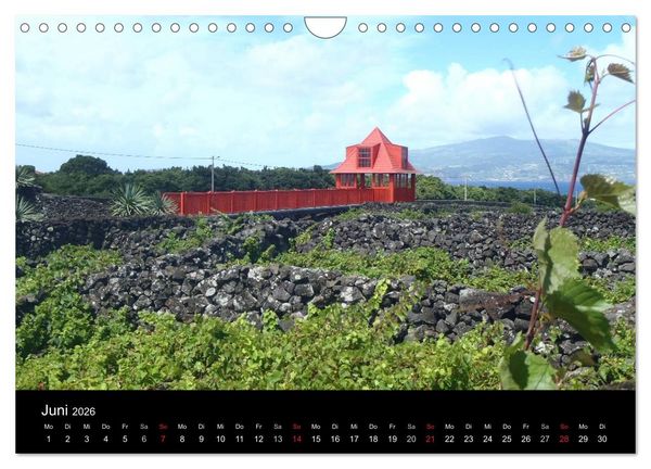 Produktbild: Azoren 2026 (Wandkalender 2026 DIN A4 quer), CALVENDO Monatskalender